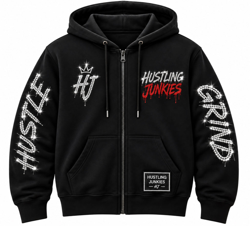 Hustling Junkies “Black Zipper “