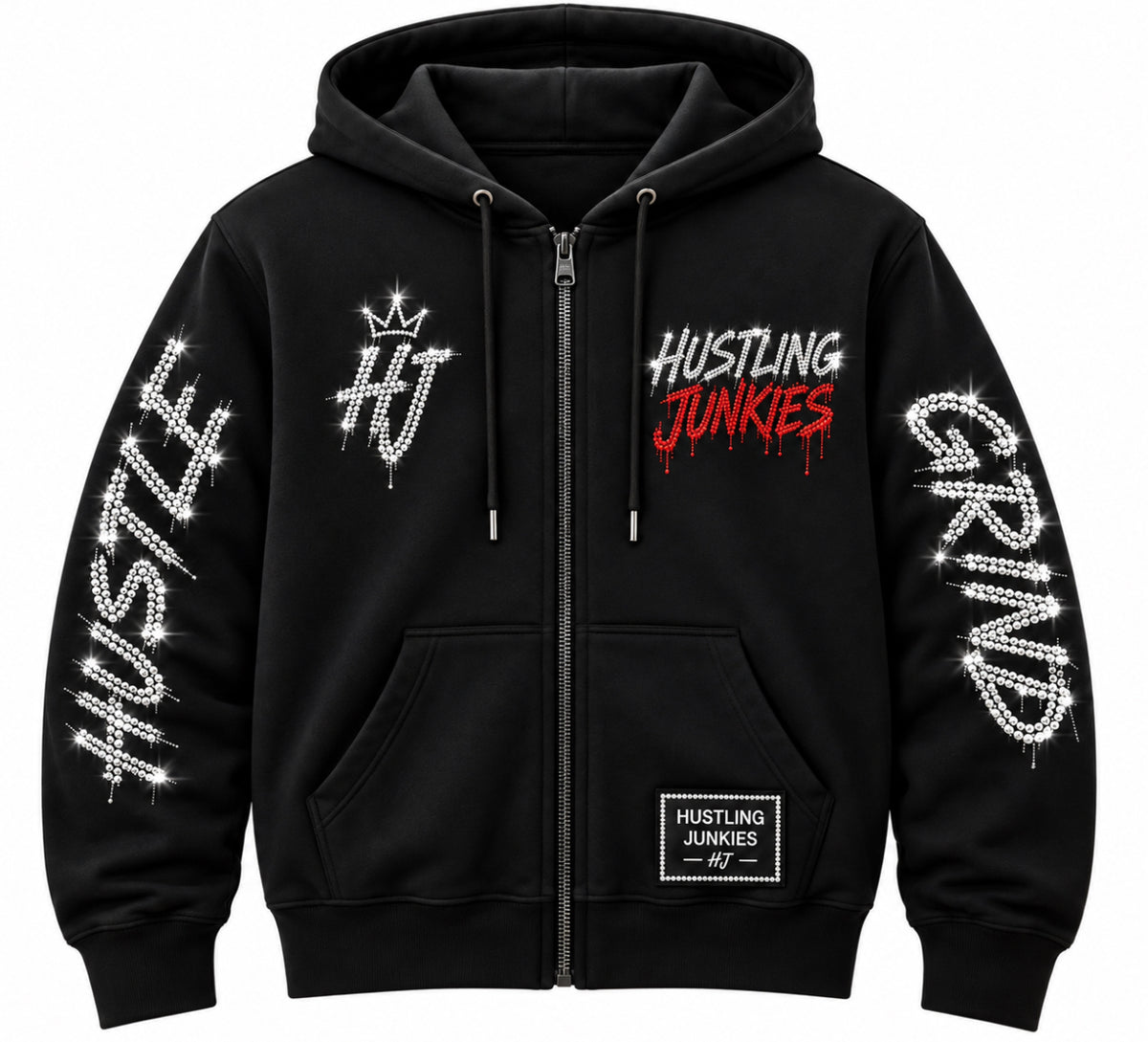 Hustling Junkies “Black Zipper “