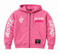 Hustling Junkies “Pink” Zipper